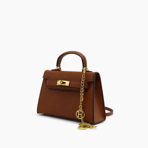 Hermès Kelly/mini sac: Cognac