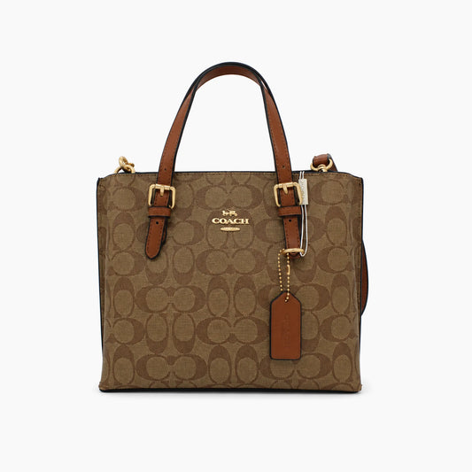 sac cabas Mollie 25: Marron & Beige