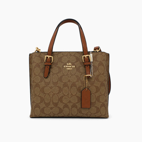 sac cabas Mollie 25: Marron & Beige -