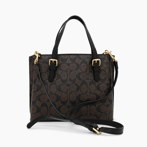 sac cabas Mollie 25: Marron & Noir -