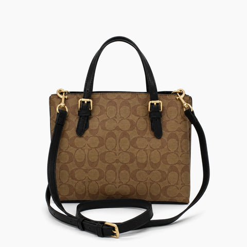 sac cabas Mollie 25: Marron & Noir-