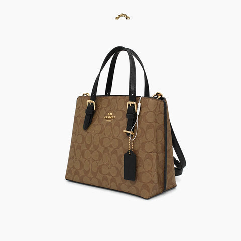 sac cabas Mollie 25: Marron & Noir-
