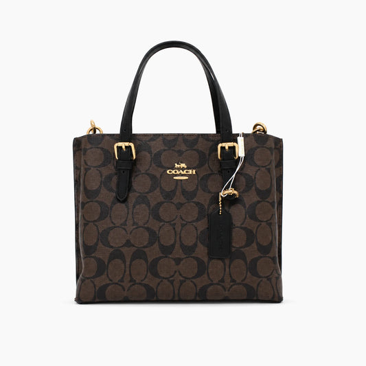 sac cabas Mollie 25: Marron & Noir