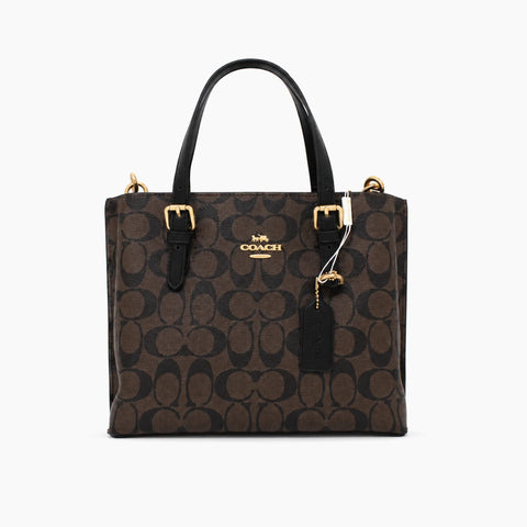sac cabas Mollie 25: Marron & Noir -