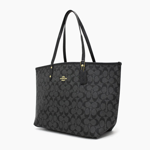 Sac Cabas City en toile: Gris anthracite -