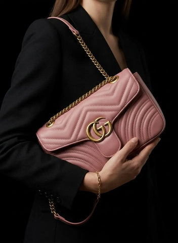 Gucci GG Marmont:  Rose poudré
