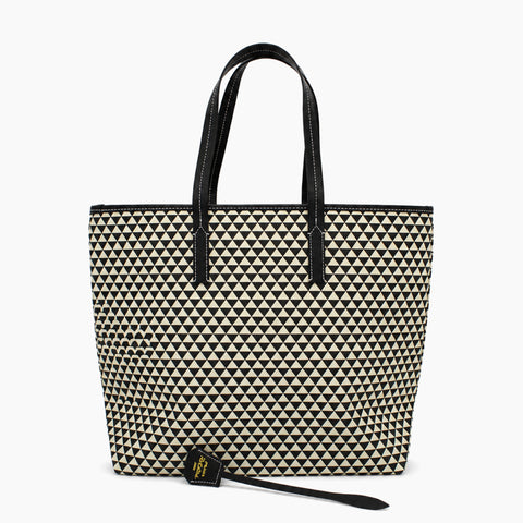 Cabas Prada Symbole: Noir et écru-