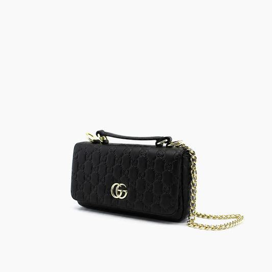 Gucci mini sac à main GG Milano: Noir