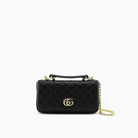 Gucci mini sac à main GG Milano: Noir