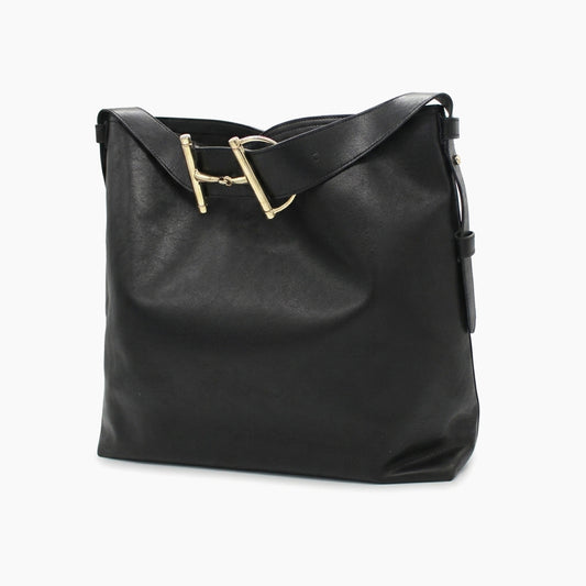 Gucci Beatrix Large en cuir: Noir -