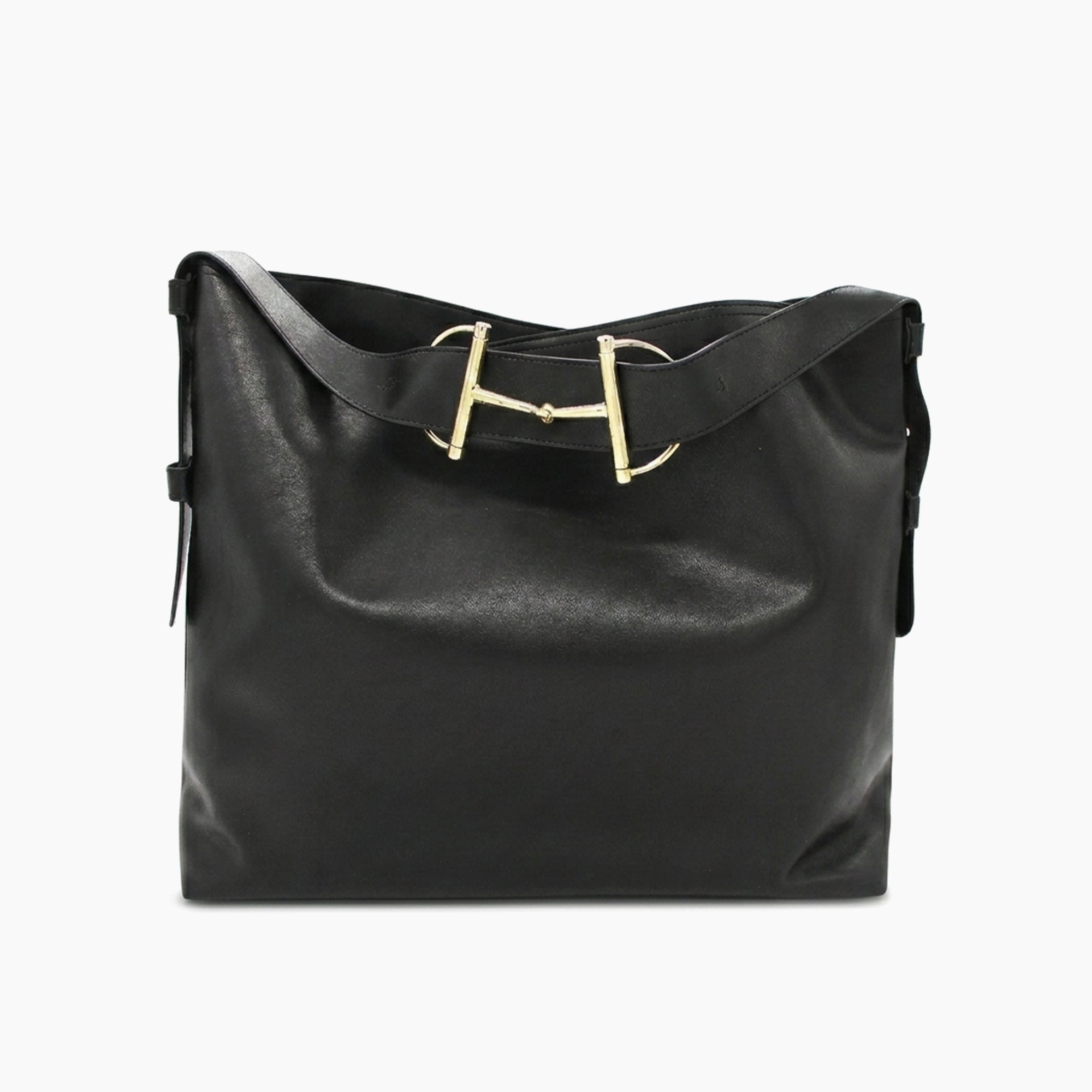 Gucci Beatrix Large en cuir: Noir -