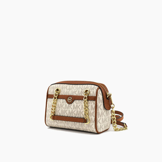 Michael Kors Jet Set Item: Vanilla/Acorn
