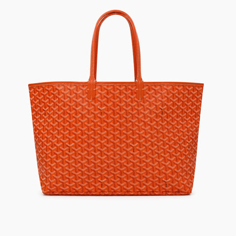 Cabas Saint Louis Goyard: Orange-