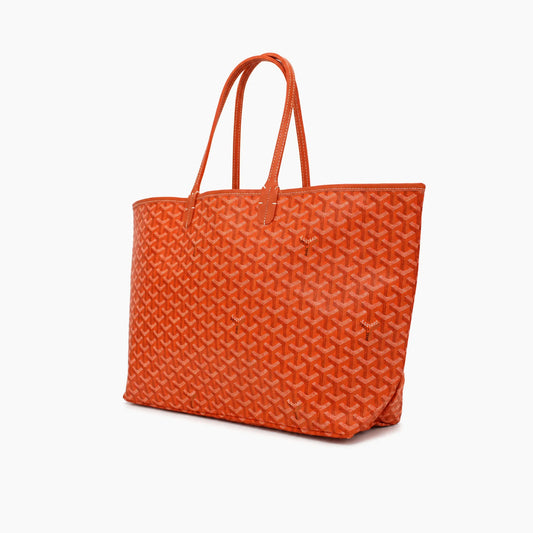 Cabas Saint Louis Goyard: Orange-