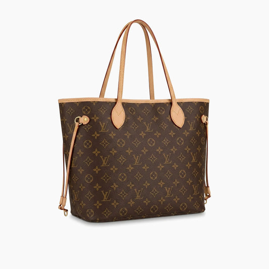 Louis Vuitton Neverfull: Marron & beige -