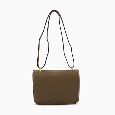 Hermès Constance: Taupe et doré-