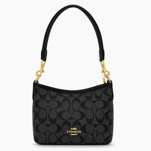 épaule Laurel de Coach: Noir -