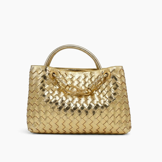 Cabas Andiamo de Bottega Veneta: Doré -