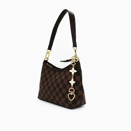 Louis Vuitton CarryAll: Marron foncé & noir -
