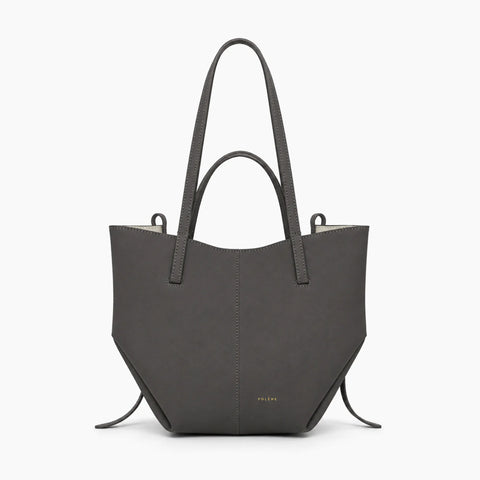 Cabas Cyme Mini de Polène: Gris anthracite -