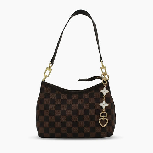 Louis Vuitton CarryAll: Marron foncé & noir -