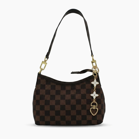 Louis Vuitton CarryAll: Marron foncé & noir -