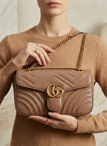 Gucci GG Marmont:  Beige/ Taupe