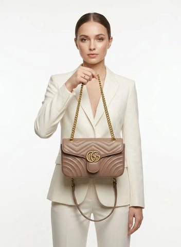 Gucci GG Marmont:  Beige/ Taupe