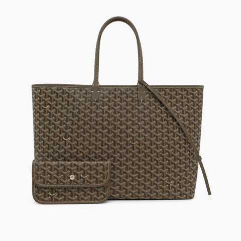 Cabas Saint Louis Goyard: Marron foncé -