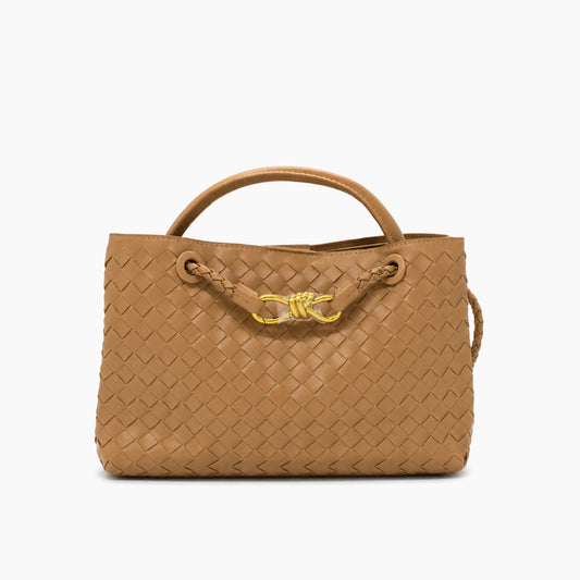 Cabas Andiamo de Bottega Veneta: Marron camel -