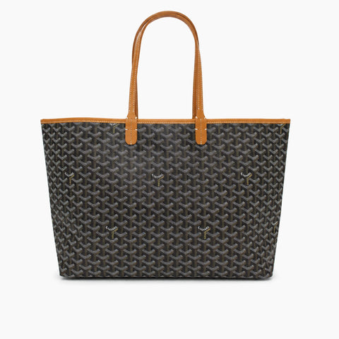 Cabas Saint Louis Goyard: Noir et marron camel -