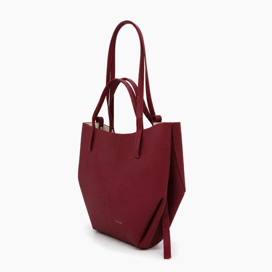 Cabas Cyme Mini de Polène: Bordeaux -