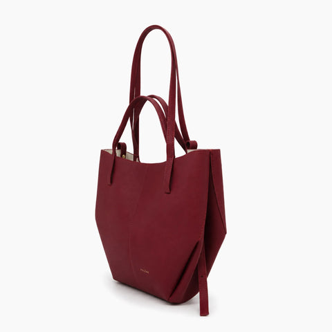 Cabas Cyme Mini de Polène: Bordeaux -