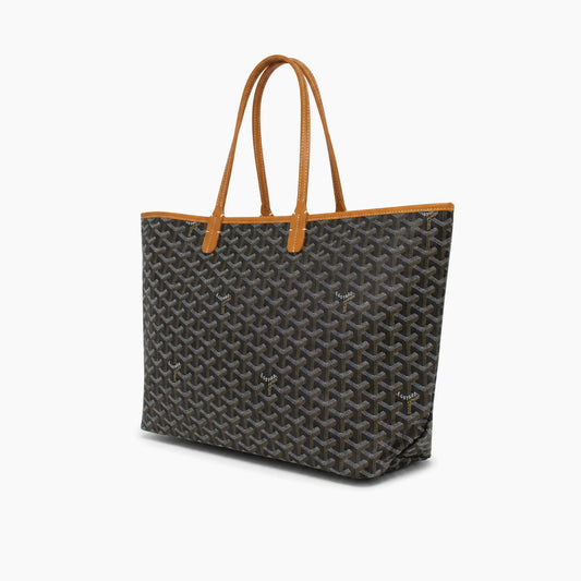 Cabas Saint Louis Goyard: Noir et marron camel -