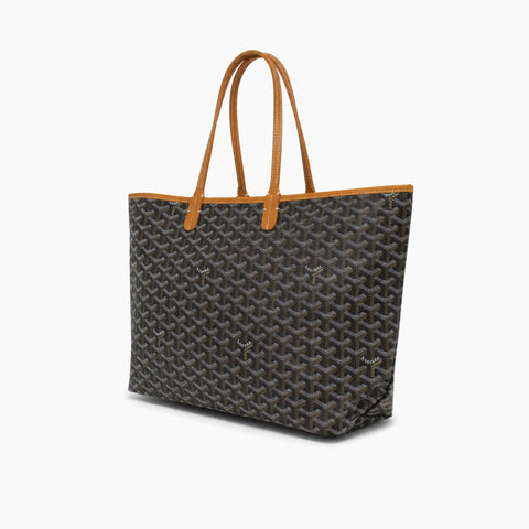 Cabas Saint Louis Goyard: Noir et marron camel -