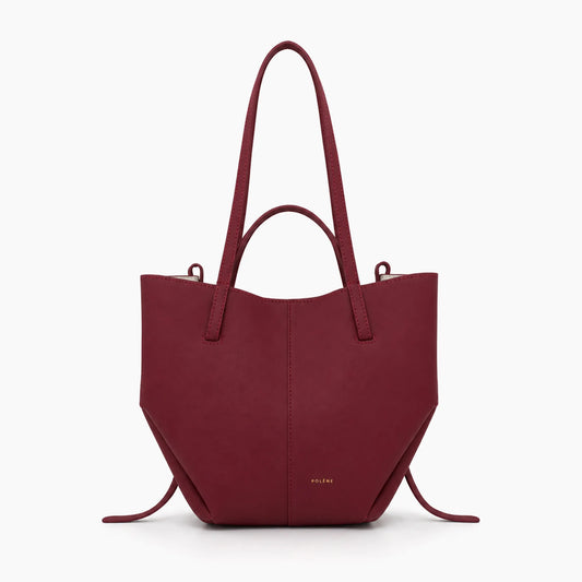 Cabas Cyme Mini de Polène: Bordeaux -