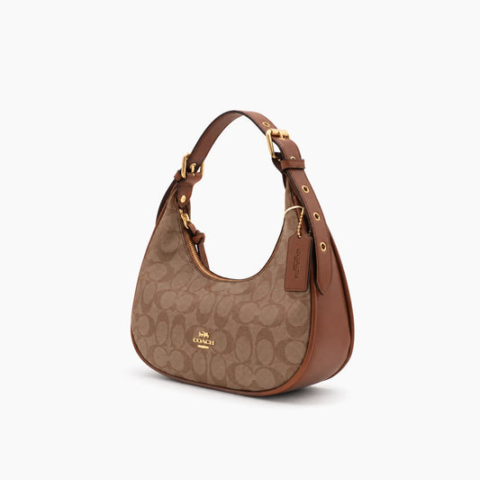 Coach Signature Hobo Bag: Beige