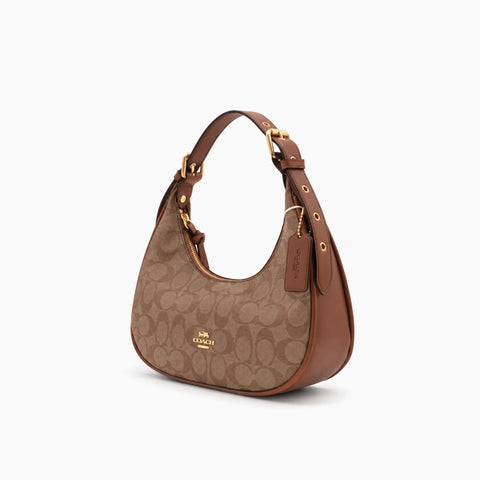 Coach Signature Hobo Bag: Beige