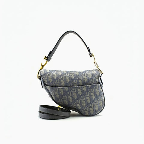 Saddle Dior Gris et Bleu Clair