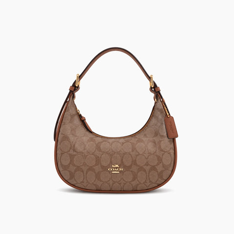 Coach Signature Hobo Bag: Beige