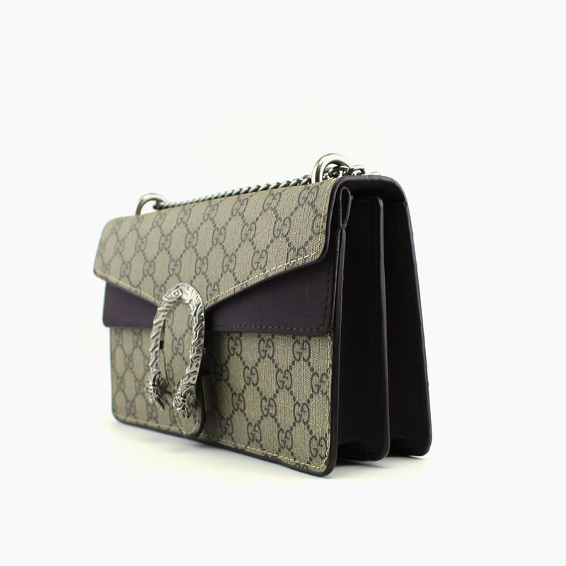 Gucci Dionysus: beige/ébène et daim mauve