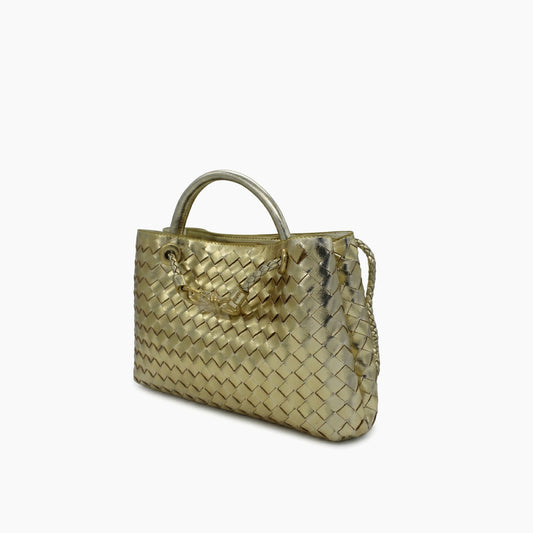 Cabas Andiamo de Bottega Veneta: Doré -