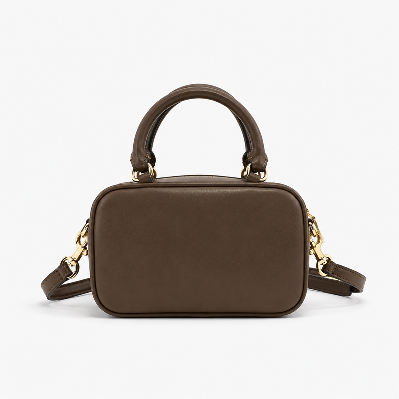 Coach Satchel Mini Jamie Camera Bag : Marron Foncé