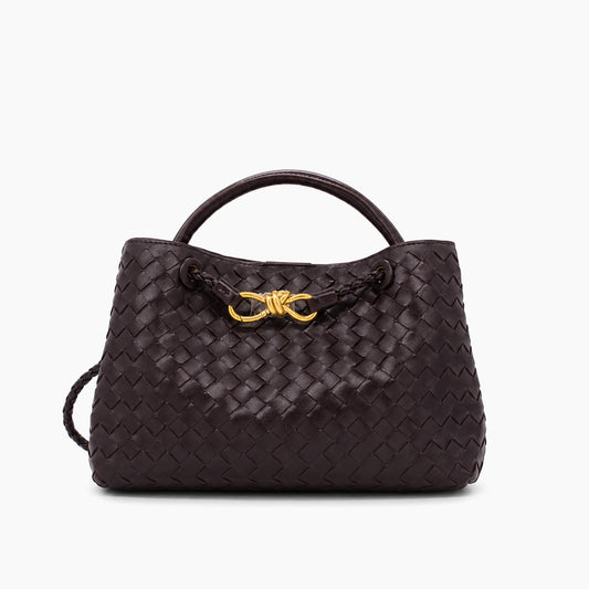 Cabas Andiamo de Bottega Veneta: Marron très foncé -