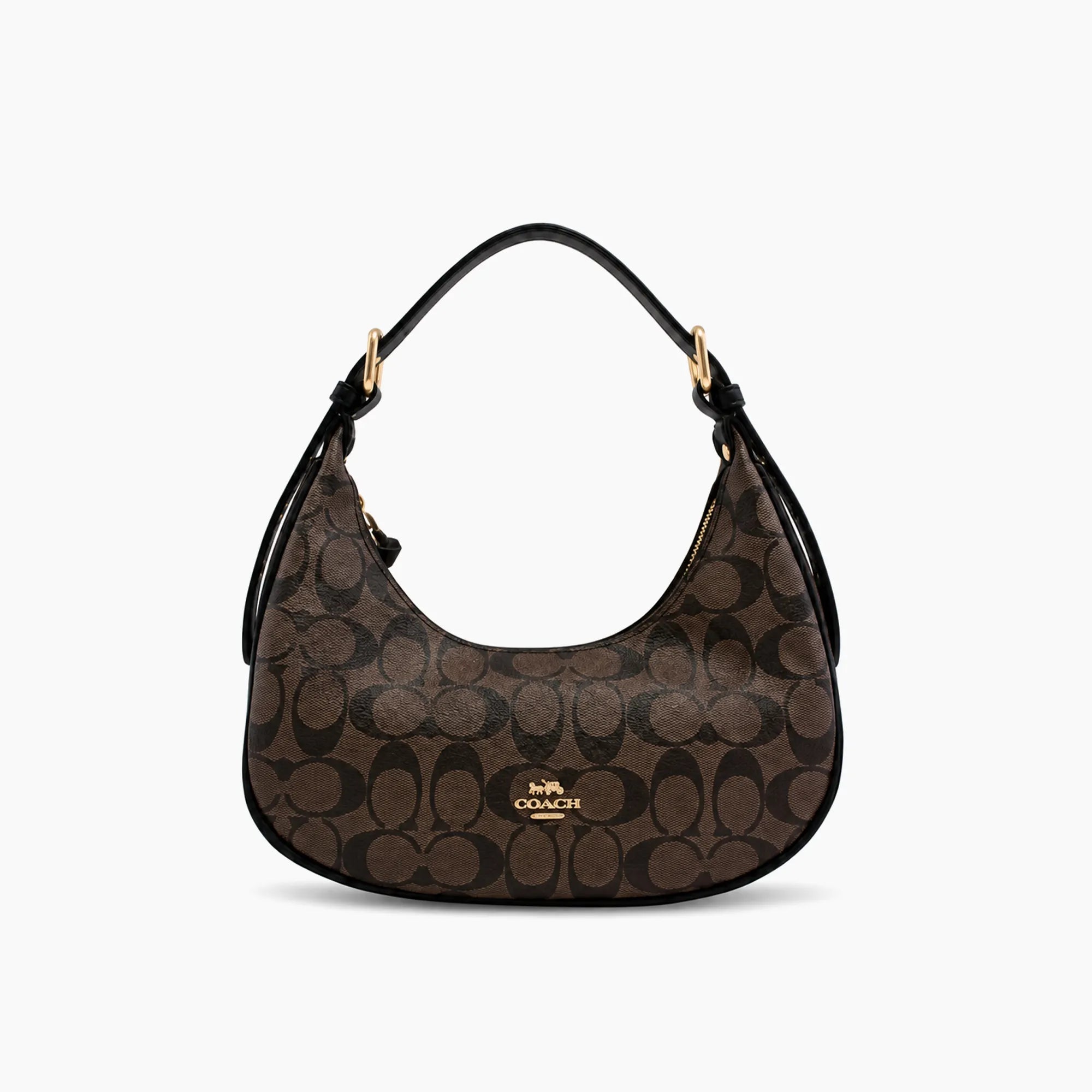 Coach Signature Hobo Bag: Marron