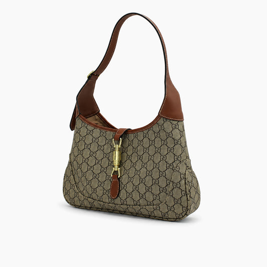 Gucci Jackie 1961: Ébène et marron-