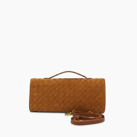 Pochette Andiamo de Bottega Veneta: Marron cognac -