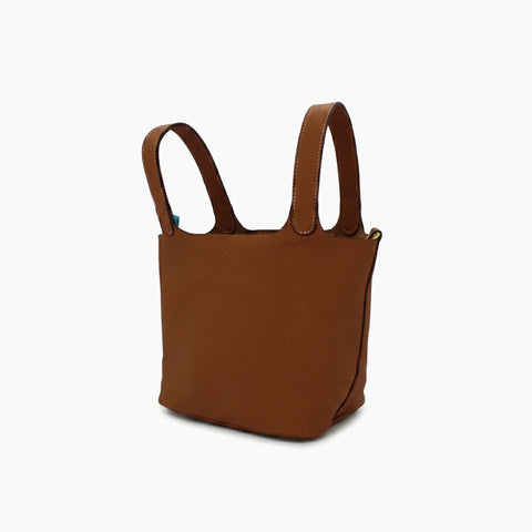 Hermès Picotin Lock (mini): Camel / Cognac -