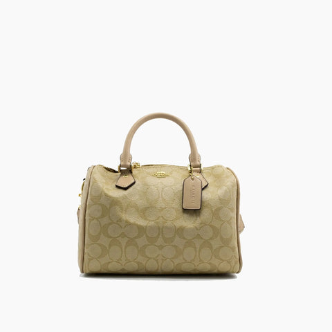 Rowan Satchel Coach: Beige