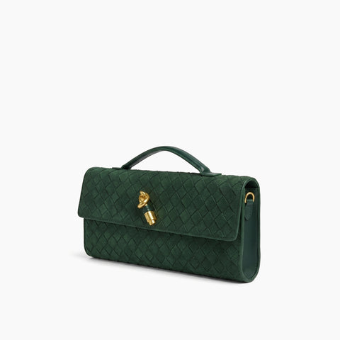 Pochette Andiamo de Bottega Veneta: Vert foncé -